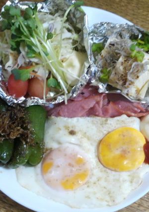目玉焼きに焼き肉のタレ-レシピのメイン写真