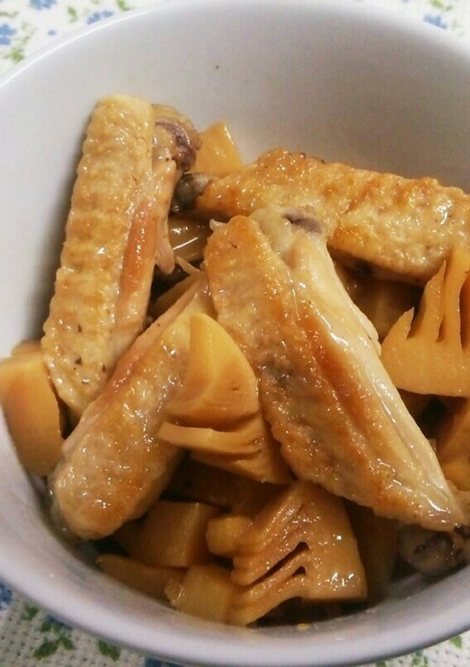 おつまみ・おかず・弁当に！鶏と筍の煮物-レシピのメイン写真