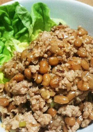 納豆嫌いもパクパク食べる納豆そぼろ‼-レシピのメイン写真