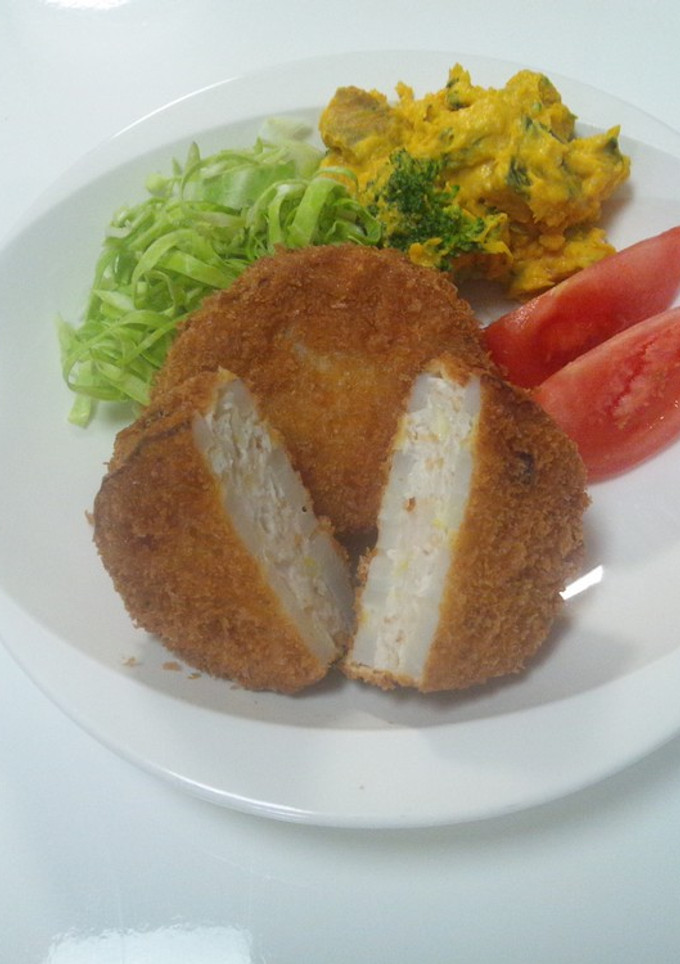 れんこんのはさみ揚げ-レシピのメイン写真