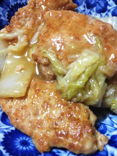 豚つくねの白菜あんかけ-レシピのメイン写真