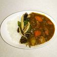 キクラゲとキノコ炒めのトッピングカレー