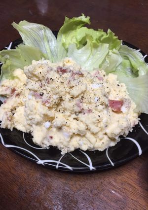 カリカリベーコンのポテトサラダ-レシピのメイン写真