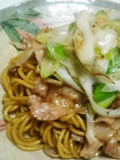 ねぎ塩焼そば-レシピのメイン写真