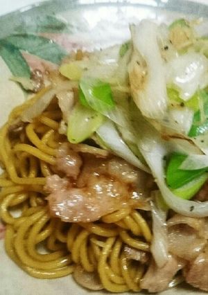 ねぎ塩焼そば-レシピのメイン写真