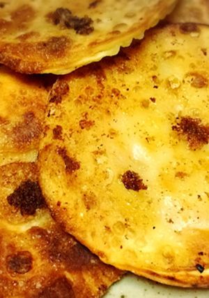 ベーコンとお餅とチーズの包み焼き-レシピのメイン写真