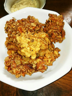 簡単柿の種唐揚げ-レシピのメイン写真