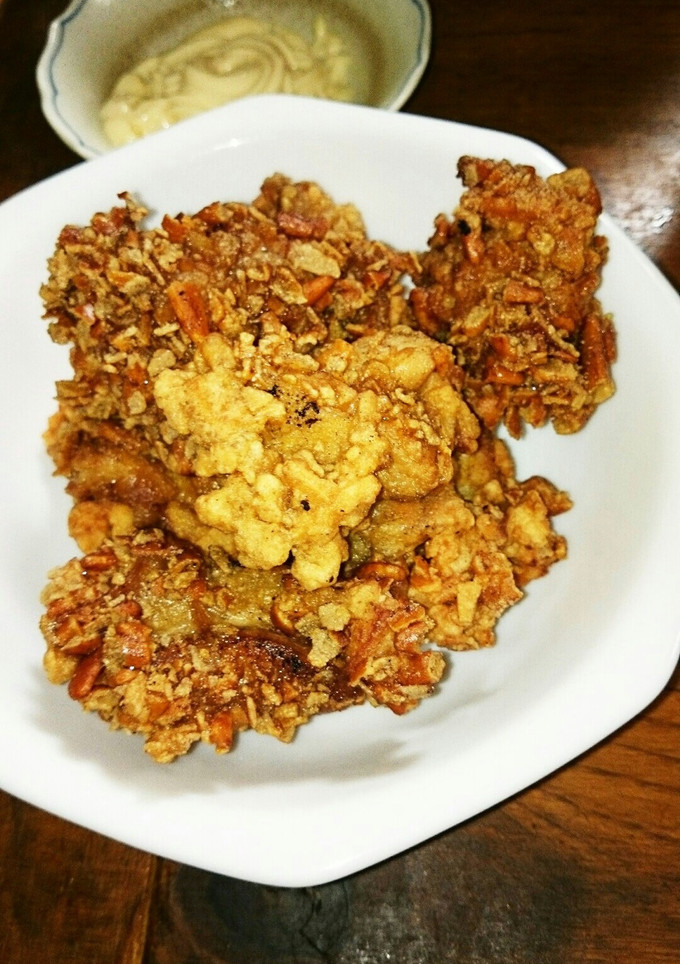 簡単柿の種唐揚げ-レシピのメイン写真