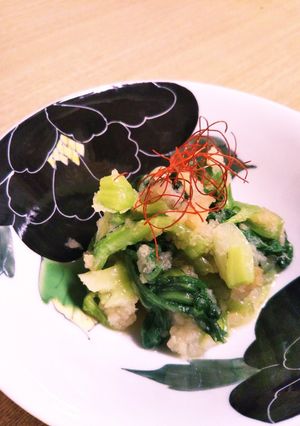 チンゲンサイと大根おろしの簡単☆和え物-レシピのメイン写真