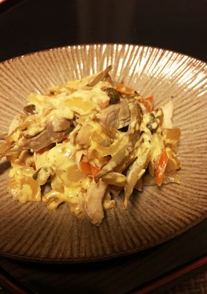 蒸し鶏のタルタルサラダ-レシピのメイン写真