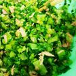 小麦粉との相性goodの和風大根葉サラダ