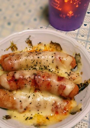 あと一品‼ピザ味★ウインナーチーズ♪-レシピのメイン写真