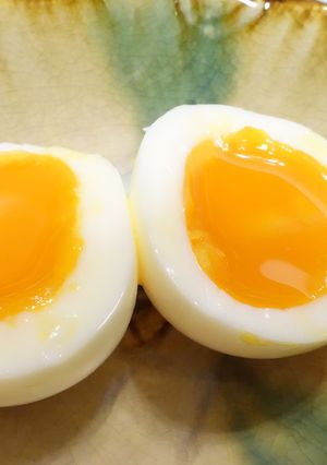 綺麗に剥ける！とろ～り半熟ゆで卵♪-レシピのメイン写真