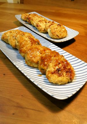 節約♡ヘルシー♡鶏つくねバーグ-レシピのメイン写真