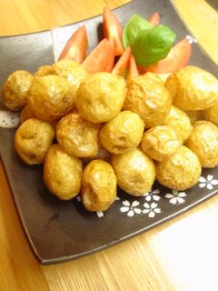 豆ジャガの素揚げ-レシピのメイン写真