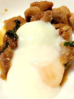 もも肉の照り焼き(温玉のせ)-レシピのメイン写真
