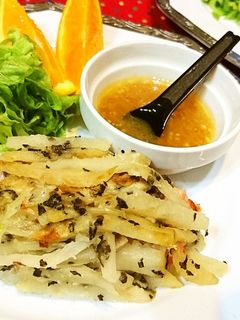 【鮭のじゃがサンド・にんにくバター醤油】-レシピのメイン写真