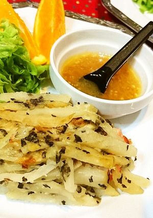 【鮭のじゃがサンド・にんにくバター醤油】-レシピのメイン写真