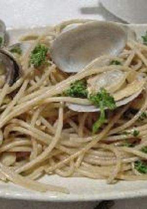 全粒粉パスタのボンゴレ♪♪-レシピのメイン写真