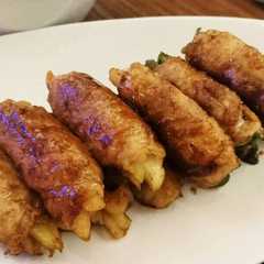 รูปของ 旦那喜ぶご飯4☆色々野菜で豚巻き