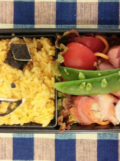簡単 キャラ弁 殺せんせー-レシピのメイン写真