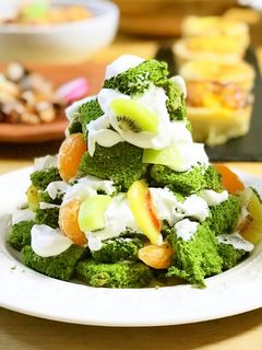 クリスマスツリーケーキ-レシピのメイン写真