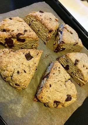 簡単、低糖質チョコスコーン-レシピのメイン写真