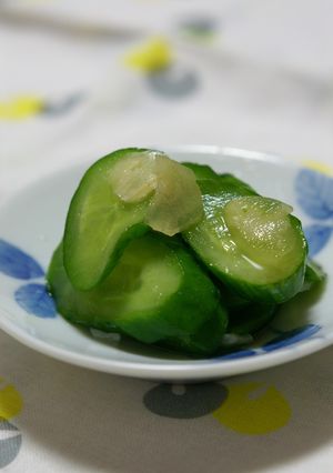にんにく風味のきゅうりの浅漬け-レシピのメイン写真