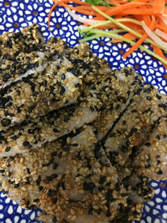 ☆塩麹だけ☆豚肉のゴマゴマ焼き-レシピのメイン写真