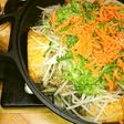 お肉に塩こしょうをしてすき焼き