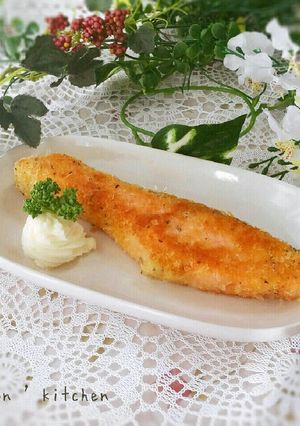 洗い物が少ない♥サーモンのチーズフライ-レシピのメイン写真
