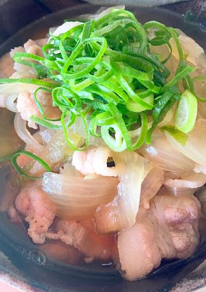 簡単な豚バラたっぷり肉うどん-レシピのメイン写真