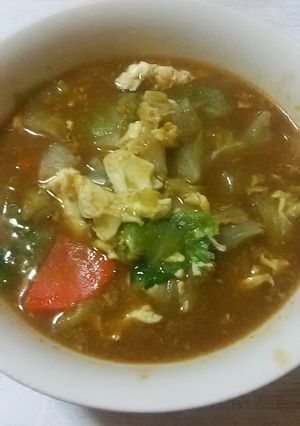 簡単パパっとリメイク☆カレースープ-レシピのメイン写真