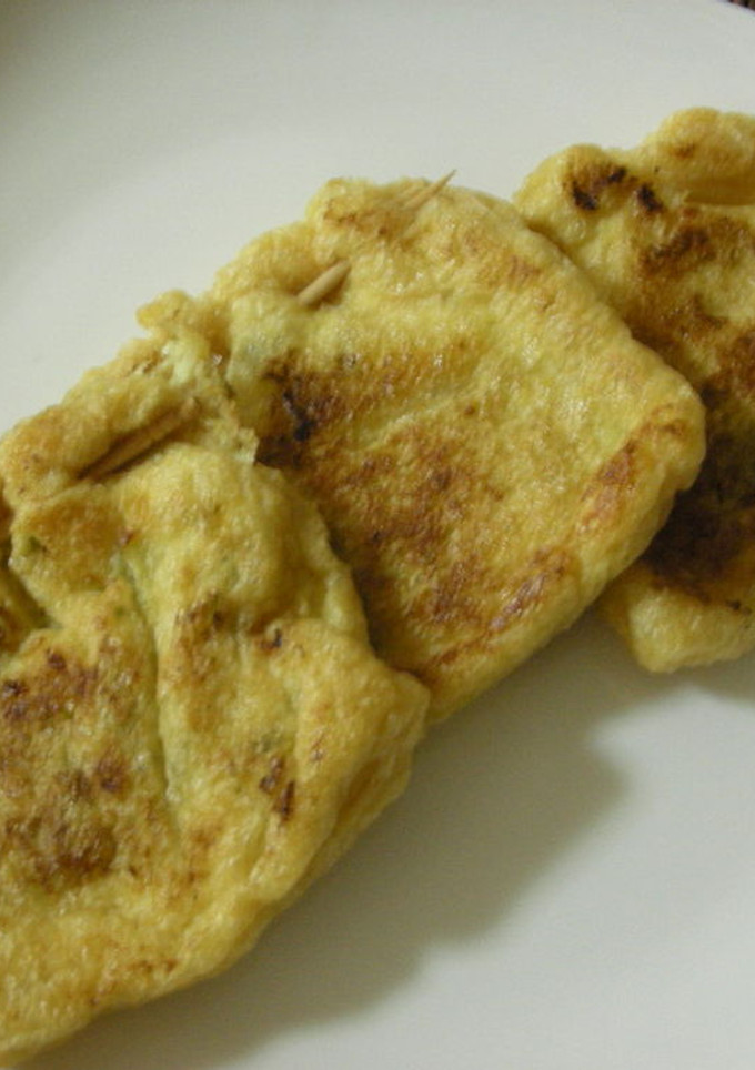 チーズとネギの巾着焼き-レシピのメイン写真