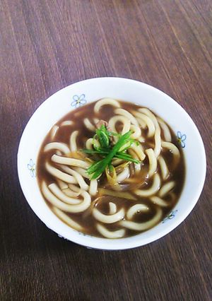 芋煮のお出汁でカレーうどん-レシピのメイン写真