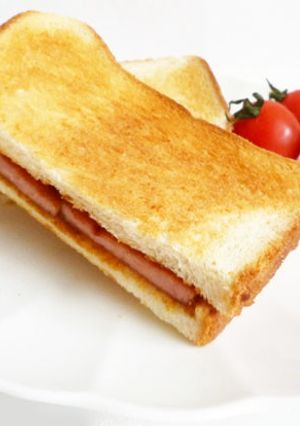 スパムトーストサンド-レシピのメイン写真