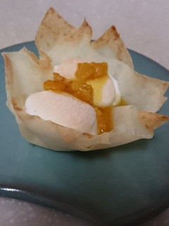 焼きマシュマロin春巻きカップ-レシピのメイン写真