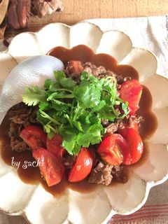 牛肉とトマトのオイスター炒め-レシピのメイン写真