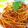 ケチャップのミートソースがスパイスで!?