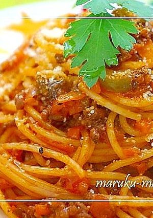 ケチャップのミートソースがスパイスで！？-レシピのメイン写真