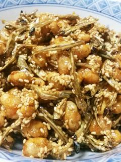 給食で大人気♪小魚と大豆の揚げ煮♪-レシピのメイン写真