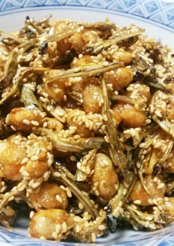 給食で大人気♪小魚と大豆の揚げ煮♪-レシピのメイン写真