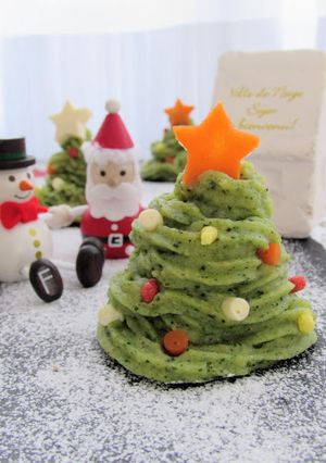 離乳食♡サツマイモdeクリスマスツリー-レシピのメイン写真