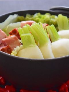 ストウブでかぶと白菜のスープ煮-レシピのメイン写真