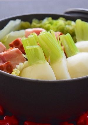 ストウブでかぶと白菜のスープ煮-レシピのメイン写真