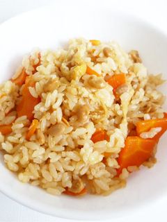 納豆の炊き込みご飯-レシピのメイン写真
