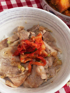 ズボラさんの簡単 塩ぶた丼-レシピのメイン写真