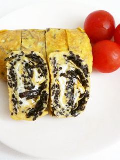 ひじきたっぷり ひじき玉子焼き-レシピのメイン写真
