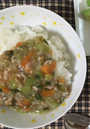 中華丼〜離乳食-レシピのメイン写真