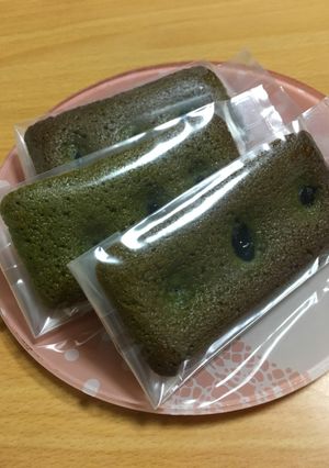 抹茶と黒豆のフィナンシェ-レシピのメイン写真